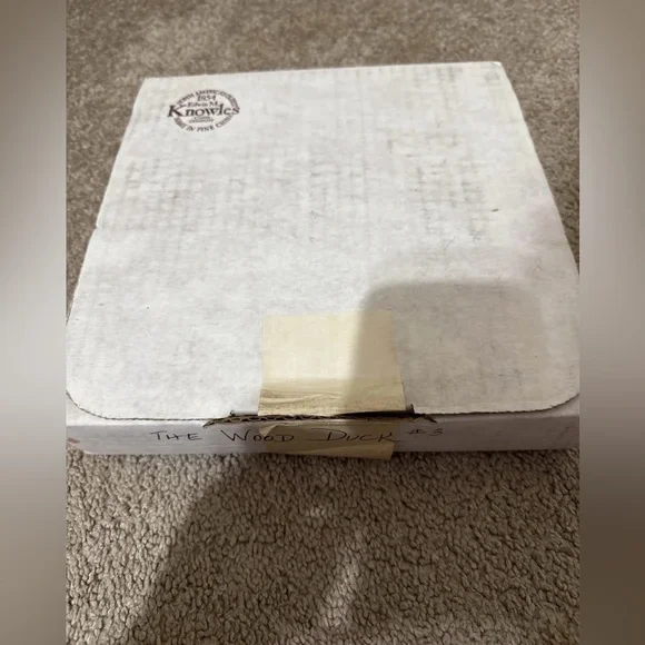 3rd Edwin M. Knowles Living With Nature, by Bart Jerner. The Wood Duck plate - Picture 6 of 6